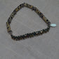 Dalmatian Jasper Half Stretch Bracelet