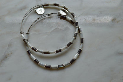 Chess Not Checkers Silver (T)rue Infinity Pair
