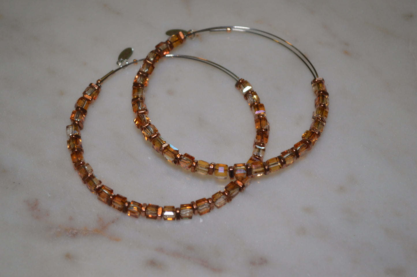 Iridescent Orange Cubies (G) Infinites